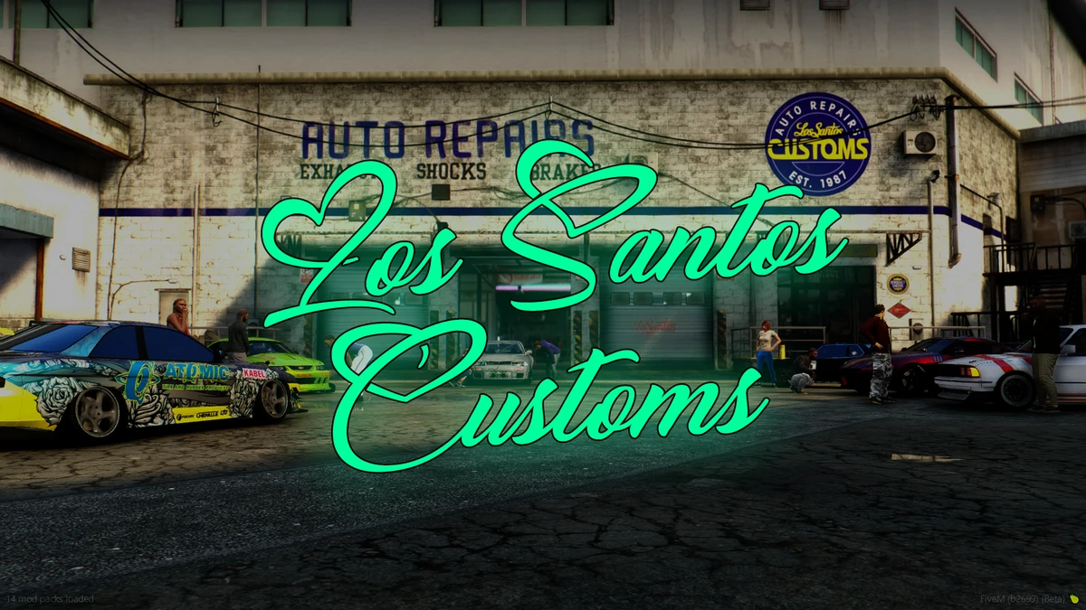 Los Santos Customs MLO – Fully Open Source | FiveM